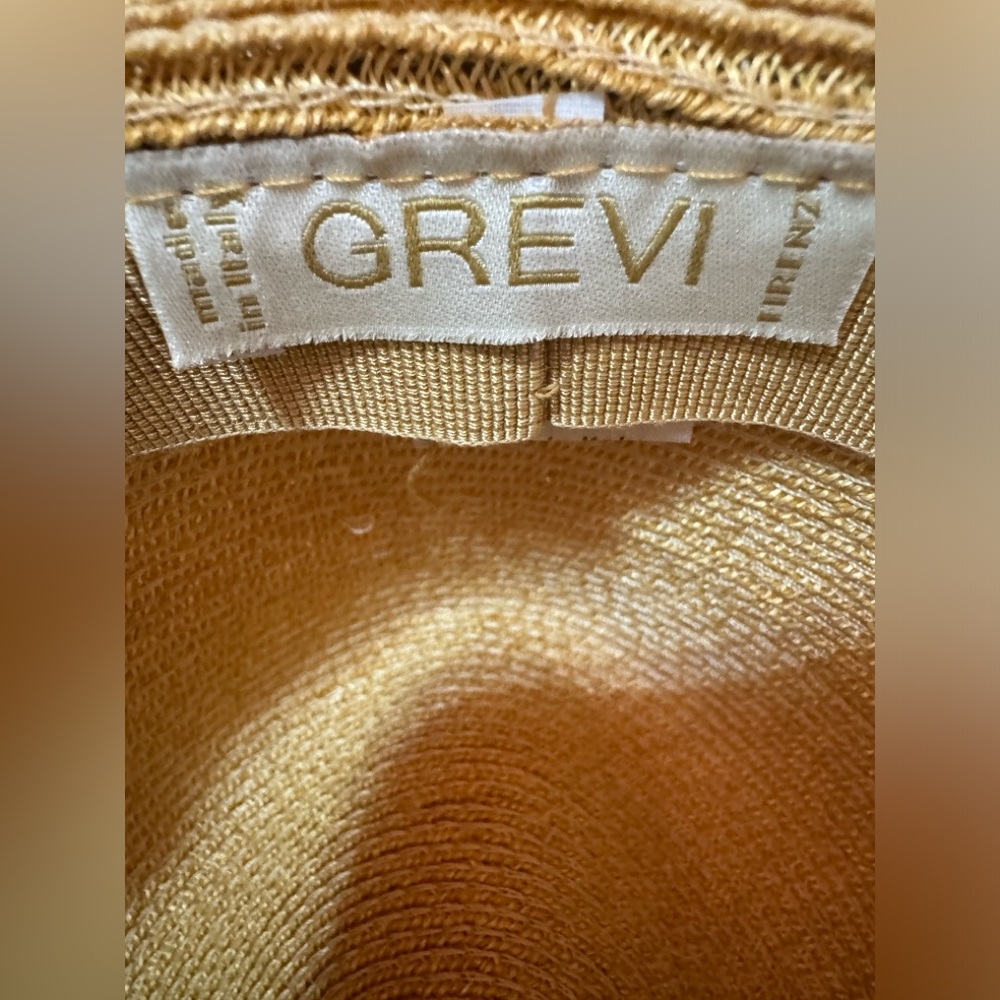 NWOT handwoven 100% Abaca (Manila hemp) Grevi-Dick Tracy hat “The Cary”- - Picture 14 of 15